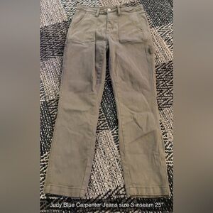 Judy Blue Women's Cargo Jeans - Olive